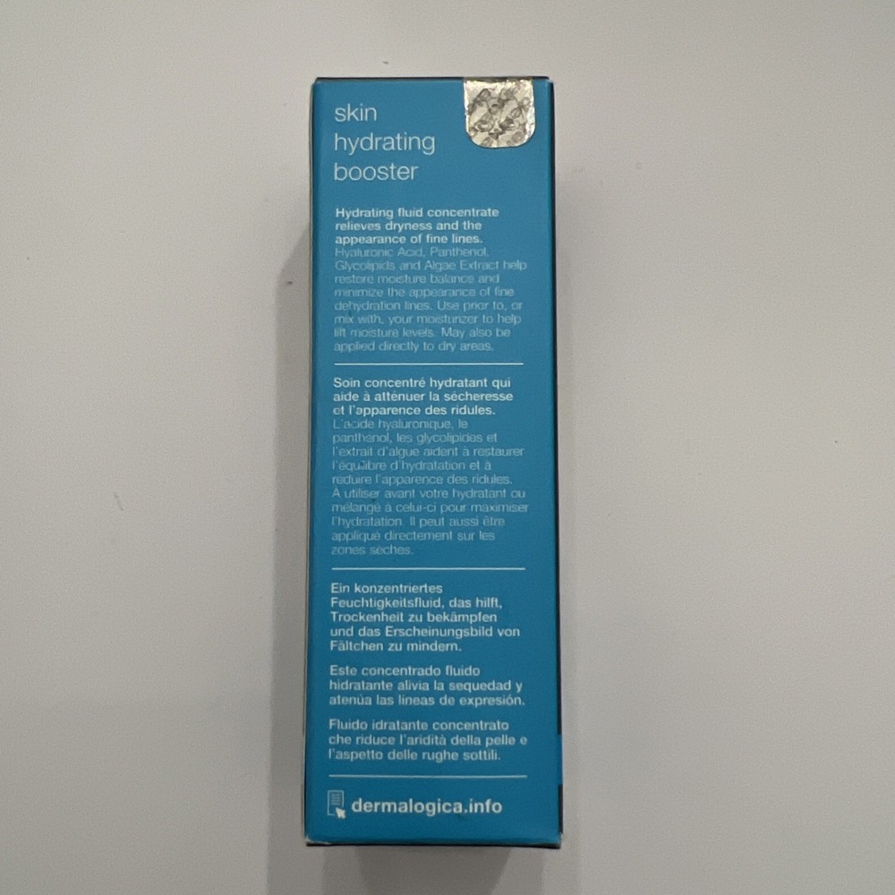 Dermalogica Skin Hydrating Booster  1 oz 30 ml Full Size NIB Sealed - Picture 3 of 7